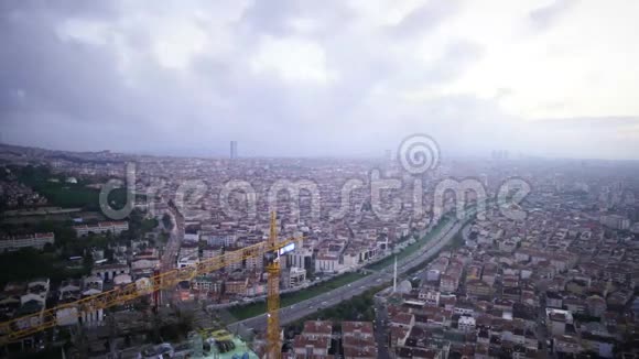 城市的时间推移伊斯坦布尔视频的预览图