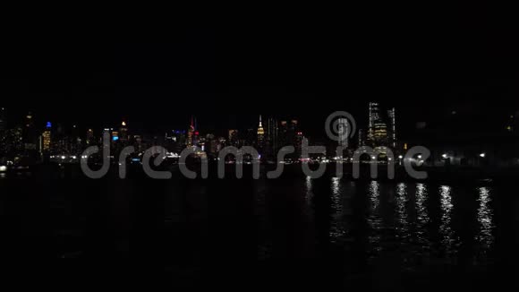 纽约市夜景4K视频的预览图