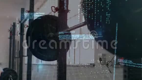 健身房里的灯视频的预览图