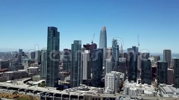 加州旧金山空中录像视频的预览图