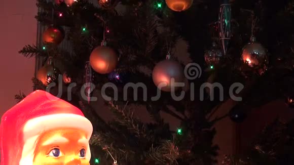 圣诞老人的圣诞装饰2视频的预览图