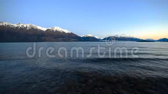 新西兰南岛奥豪湖视频的预览图