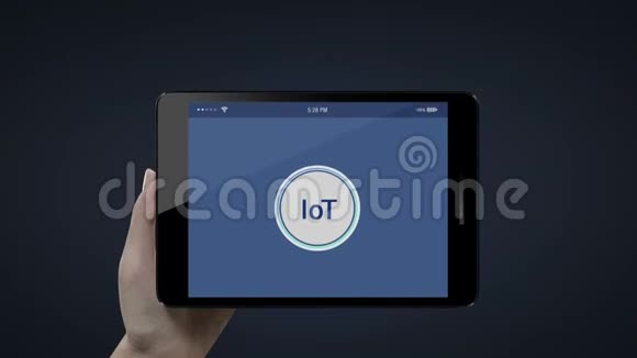 触摸智能垫平板IoT家电空调控制物联网物联网智能家居视频的预览图