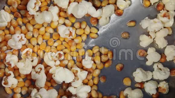 爆米花烹饪食品小吃视频的预览图