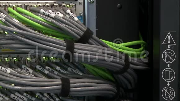 网络电缆服务器计算机无故障视频的预览图