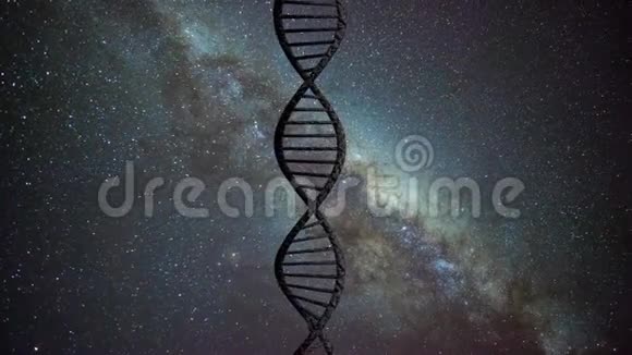 与宇宙t的DNA动画视频的预览图
