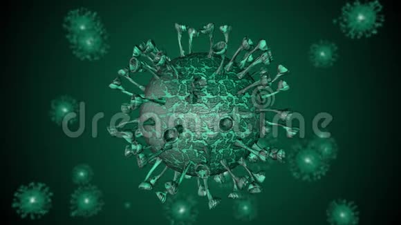 冠状病毒COVID19警报SOS大流行病毒医学健康风险免疫学病毒学流行病学概念视频的预览图