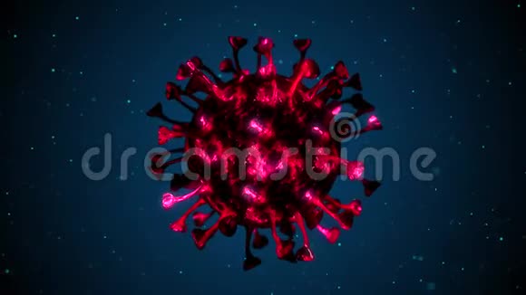 冠状病毒COVID19警报SOS大流行病毒医学健康风险免疫学病毒学流行病学概念视频的预览图