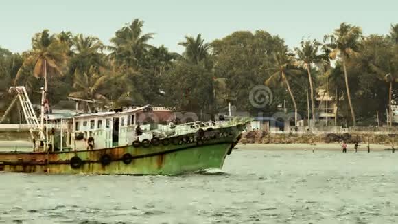 喀拉拉邦南印度渔船视频的预览图