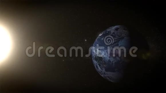 太阳绕着地球运行而一些恒星正在被孕育视频的预览图