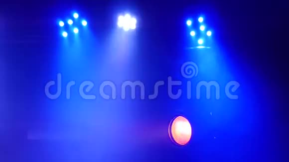 舞台灯光现场音乐会灯光秀音乐俱乐部视频的预览图