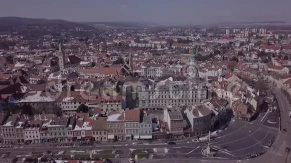 匈牙利索普隆的鸟瞰图未经修改的日志格式视频的预览图