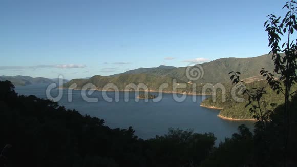 皮克顿地区景观新新西兰视频的预览图