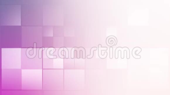 白色至紫色背景上闪烁方块视频的预览图