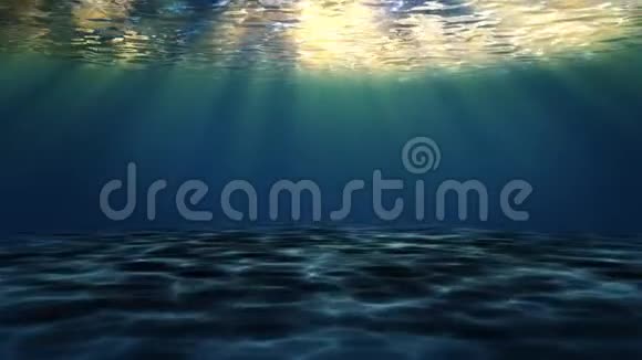 水下动画高清海水飞行视频的预览图