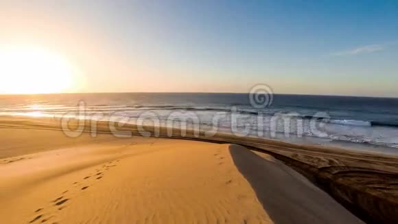 马斯帕洛马斯海滩日出视频的预览图