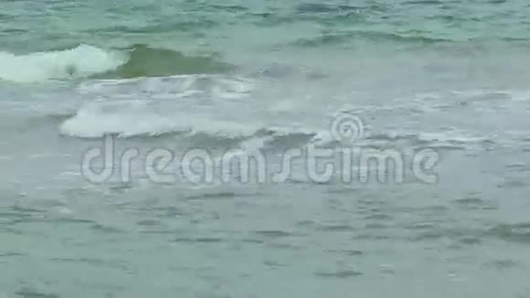 暴风雨的黑海表面视频的预览图