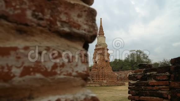 瓦玛哈的废墟或大遗迹的修道院视频的预览图