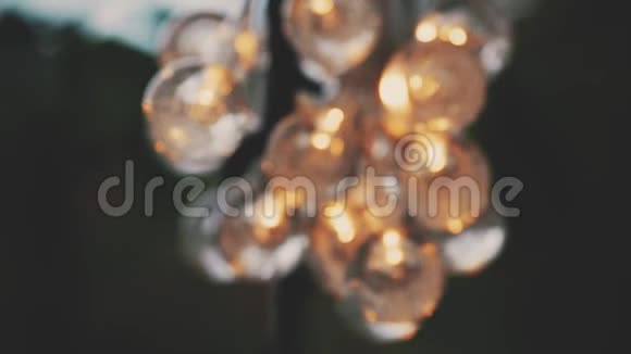 玻璃球灯圣诞嘉兰灯视频的预览图