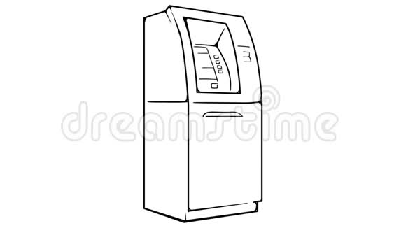 ATM白板动画4K镜头视频的预览图