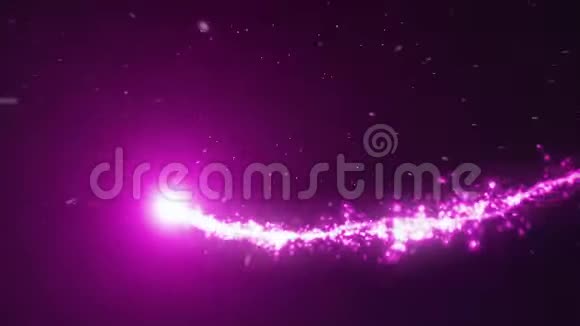 粉红色的光在做粒子的时候向所有方向飞视频的预览图