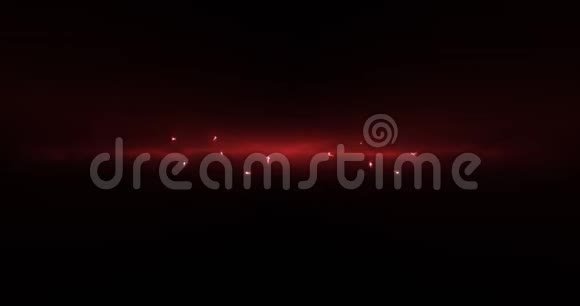 霓虹灯红色闪光销售文本出现在黑色屏幕4k视频的预览图