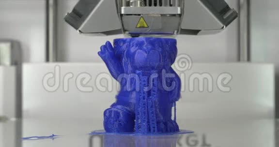 3D打印机打印儿童玩具的机理视频的预览图