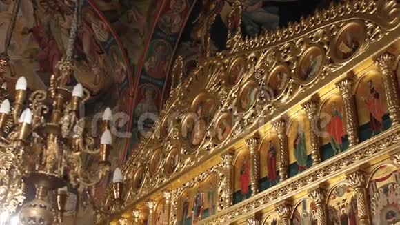 东正教教堂祭坛视频的预览图