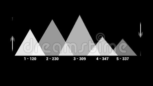 孤立的叠加信息元素三角形孤立无援视频的预览图