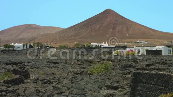 兰萨罗特火山和熔岩视频的预览图