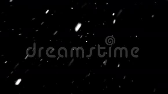 冬季降雪室外雪地室内灯光视频的预览图