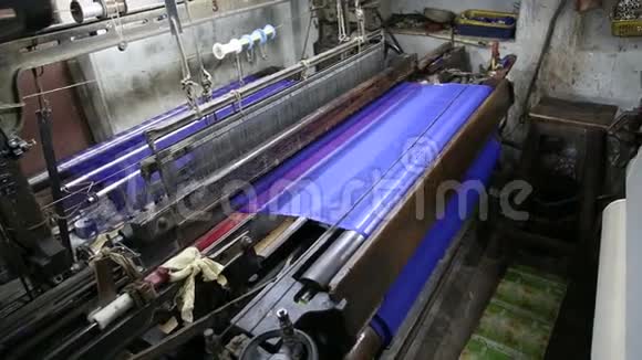 瓦拉纳西的几台织布机视频的预览图