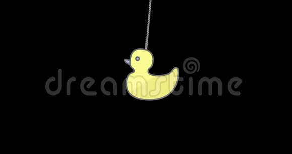 4k鸭宝宝吊挂数字动画视频的预览图
