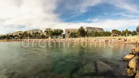 海滩时光流逝戛纳视频的预览图
