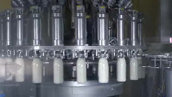 塑料瓶装满牛奶奶及奶制品生产线视频的预览图