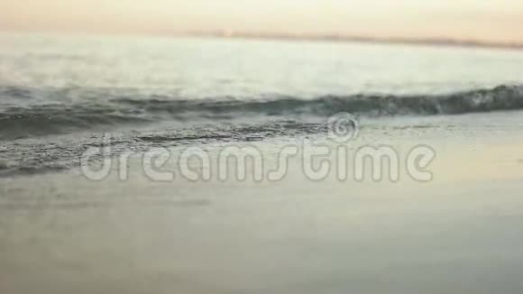 沙滩上的小浪视频的预览图