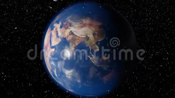 陨石撞击地球动画视频的预览图