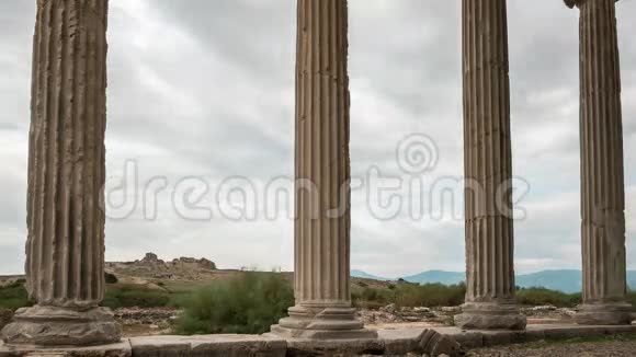 Milet土耳其古遗址的时间流逝视频的预览图