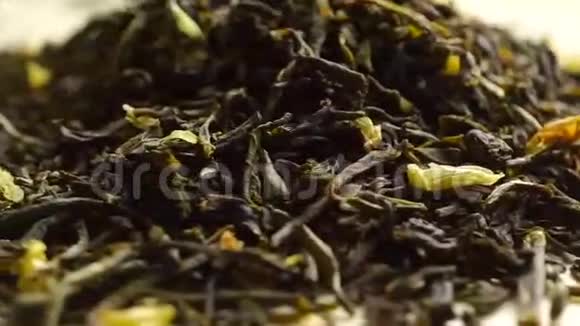 旋转堆的茉莉绿茶视频的预览图