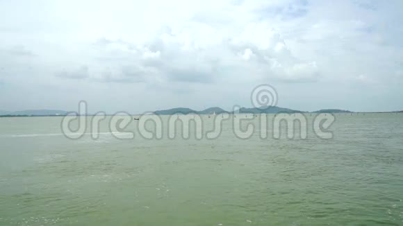 泰国Songkhla村附近的渔网视频的预览图