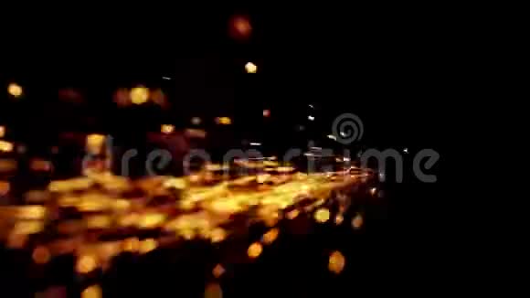 像彗星尾巴这样的飞溅火花的抽象形状视频的预览图