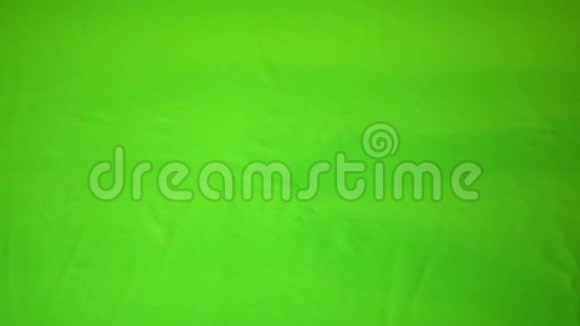 硬币落在绿色背景上慢动作视频的预览图