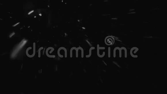 降雪背景雪花在夜空中视频的预览图