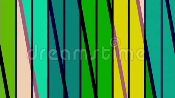两个2D色条移动和振荡锚点在中心覆盖整个背景由不同的颜色组成视频的预览图