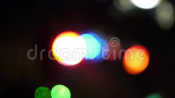 舞台设备音乐会的灯光模糊了视频的预览图