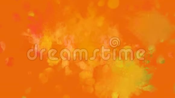 水彩画背景上的葡萄柚柑桔柠檬和石灰视频的预览图