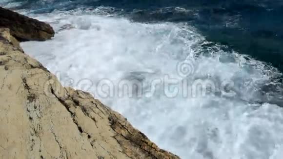 希腊角的海洋的兴奋塞浦路斯视频的预览图