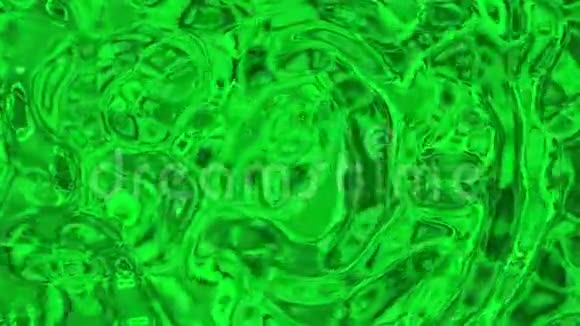 绿色波纹方式镜头背景视频的预览图