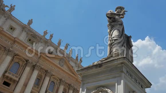 梵蒂冈城圣彼得广场四公里视频的预览图