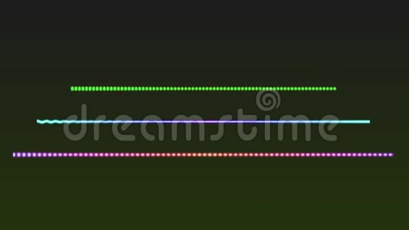 创建了彩色线声谱视频的预览图